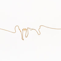 I love MTL Necklace gold - whatnotz.com
