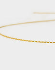 18" cable chain 18K gold vermeil whatnotz.com 