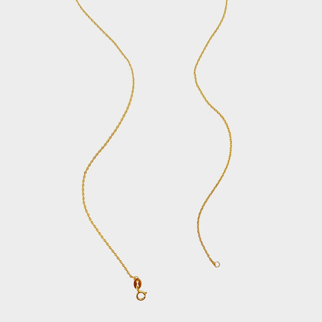 18&quot; cable chain 18K gold vermeil whatnotz.com 