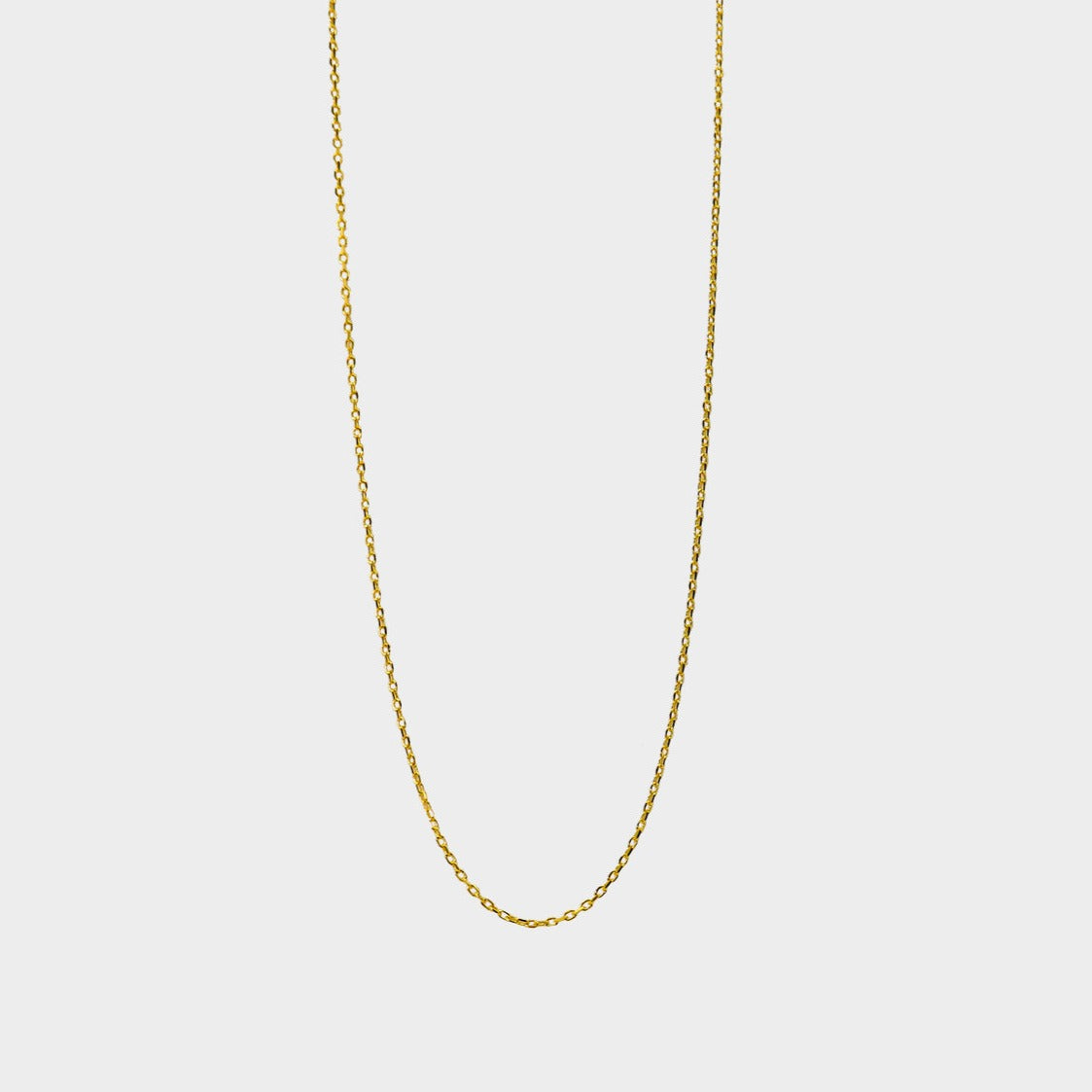 cable chain 18K gold vermeil 18&quot; whatnotz.com 