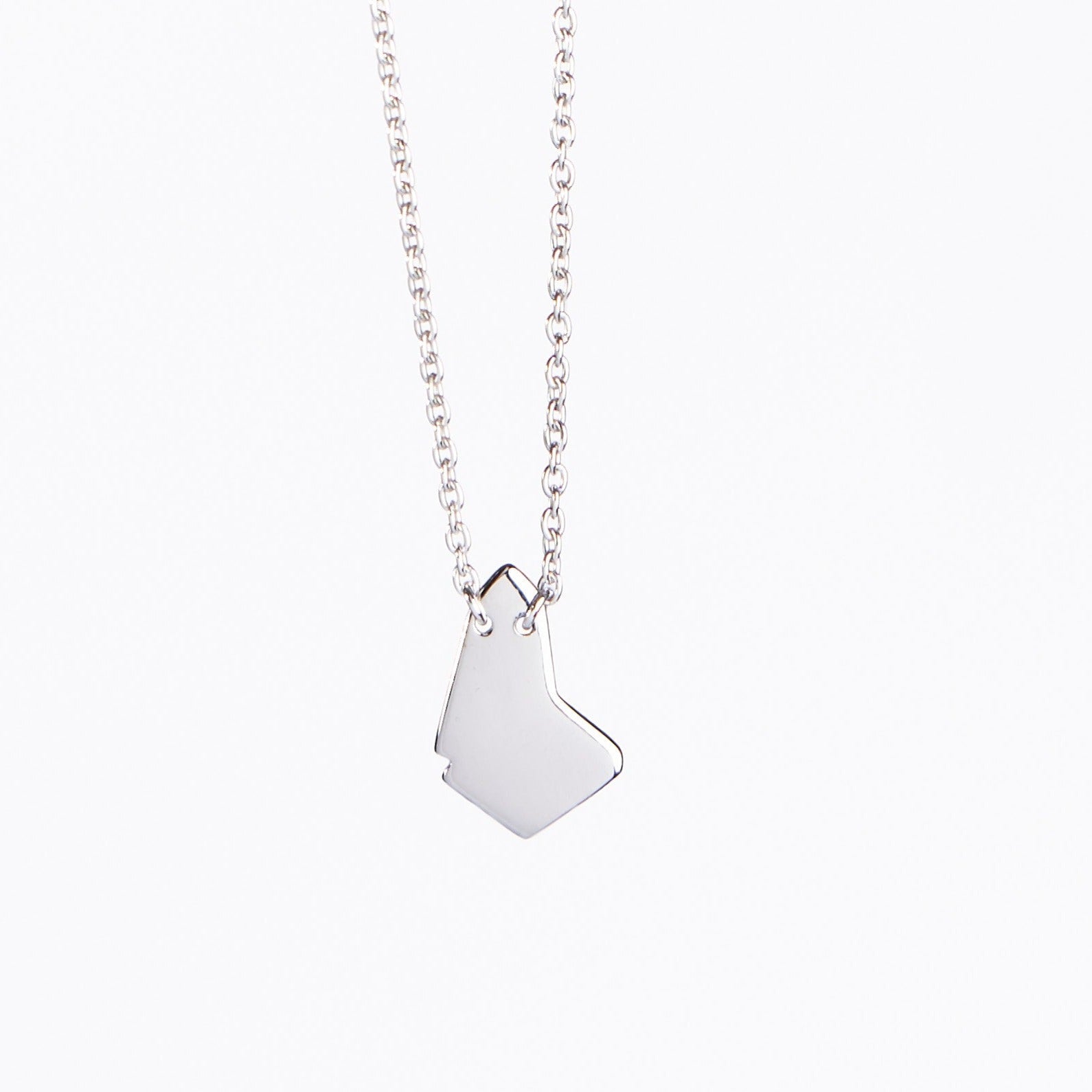 GEO BIM - Sterling Silver  Necklace - whatnotz.com