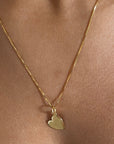 gold vermeil heart charm whatnotz