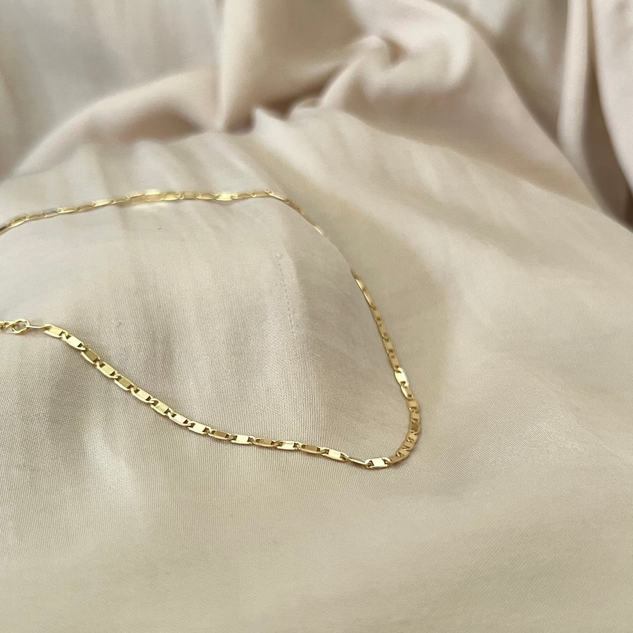 Anchor Flat Link Anklet