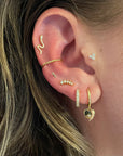 Rope ear cuff